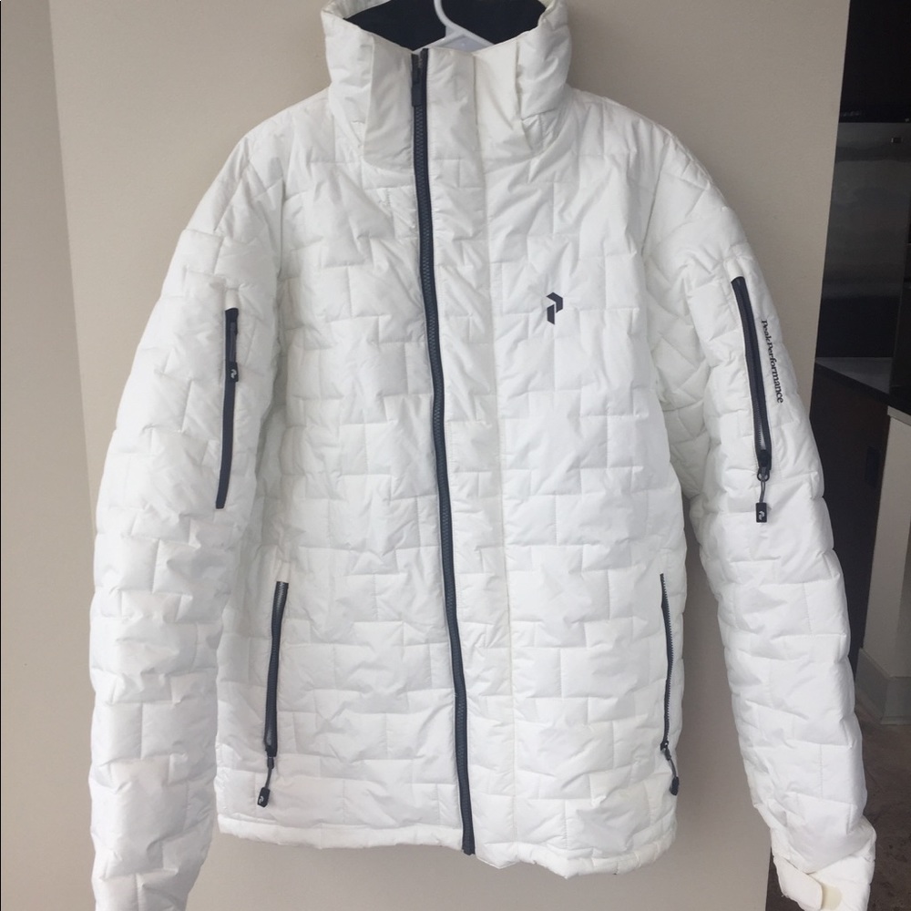 White Peak Performance Coat